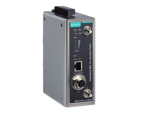 Moxa AWK-3131A-M12-RTG-EU-T Industrial Access Point