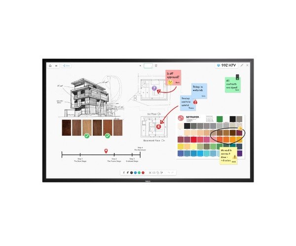 NEC MultiSync M751 IGB LCD 75" InGlass Touch Display
