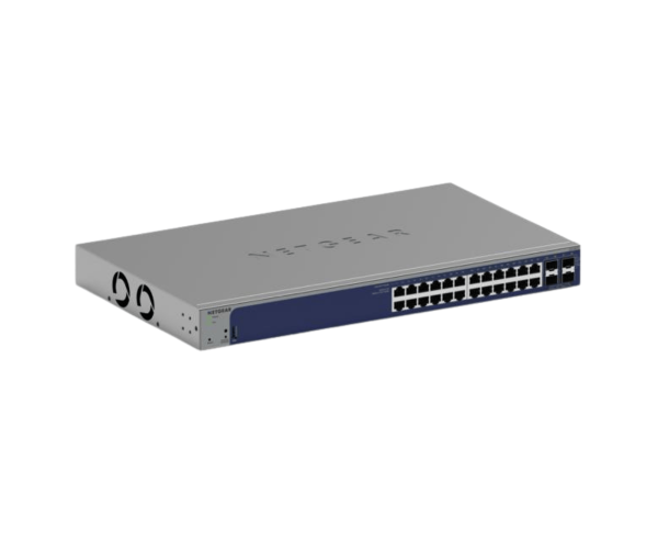 NETGEAR GS724Tv6 24-Port Gigabit Ethernet Smart Switch with 2 Dedicated SFP Ports