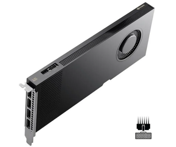 NVIDIA 900-5G147-2570-000 RTX PRO 4000 24GB GDDR7 ECC Blackwell Graphic Card