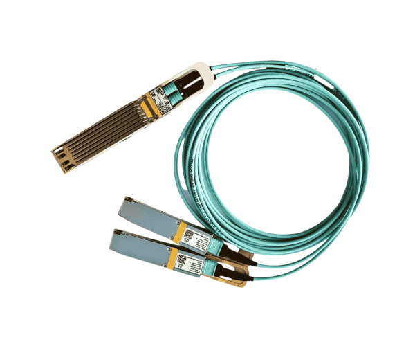 NVIDIA MFA7U10-H003 400Gb/s HDR InfiniBand OSFP to 2×QSFP56 AOC Splitter Cable