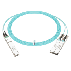 NVIDIA MFA7U10-H010 10m 400Gb/s OSFP to Dual QSFP56 AOC Cable