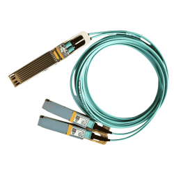 NVIDIA MFA7U10-H015 15m 400Gb/s OSFP to Dual QSFP56 AOC Cable