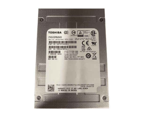 NetApp 108-00323 X446B-R6 Toshiba PX02SMF020