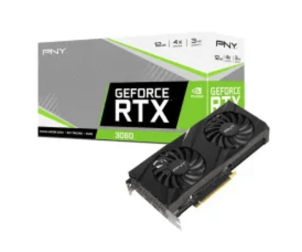 PNY GeForce RTX 3060 12GB VERTO Dual Fan GDDR6 Graphics Card