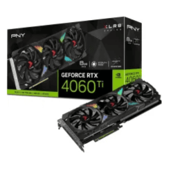 PNY GeForce RTX 4060 Ti 8GB XLR8 Triple Fan GDDR6 Graphics Card