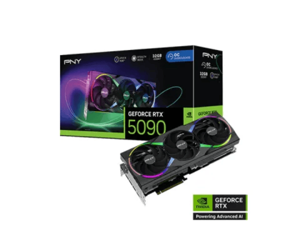 PNY GeForce RTX 5090 32GB GDDR7 ARGB EPIC-X RGB Graphics Card