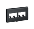 Panduit CFFPHM4BL Black Herman Miller Modular Furniture Faceplate