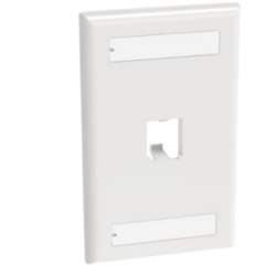 Panduit CFPL1WHY Mini-Com White Classi 1port Faceplate
