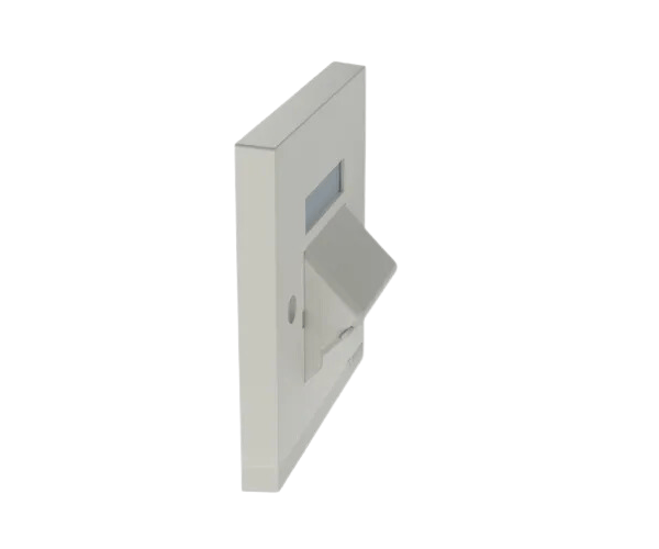 Panduit Pan-Net CFPUKS2SIWY Dual Port Faceplate