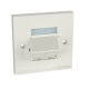 Panduit Pan-Net CFPUKS2SIWY Dual Port Faceplate