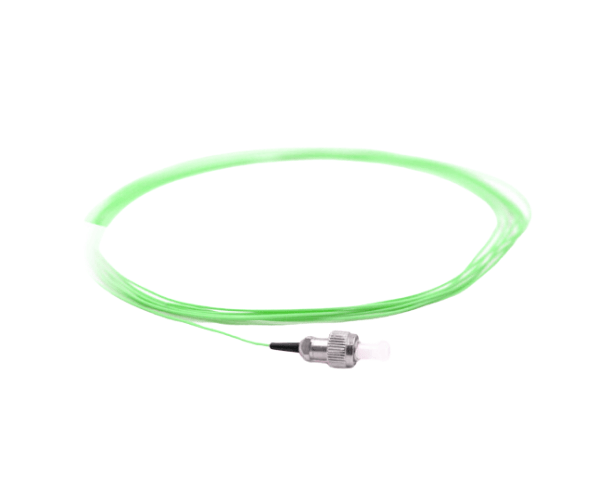 Pigtail  1 Fiber FC/UPC - 50/125µm Multimode OM5 - Lime Green 900µm Jacket - 3 Meters in Total Length