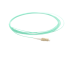 Pigtail Fiber SC/UPC - 50/125µm Multimode OM4 - Aqua 900µm Jacket - 1 Meter in Total Length