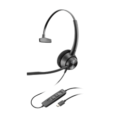 Poly EncorePro 310 USB-C Monoaural Headset TAA