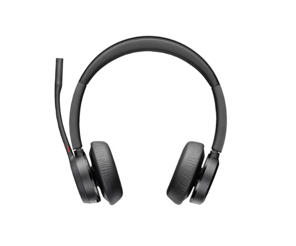 Poly Voyager 4320-M Microsoft Teams Certified Headset + BT700 Dongle + Charging Stand