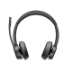 Poly Voyager 4320-M Microsoft Teams Certified Headset + BT700 Dongle + Charging Stand