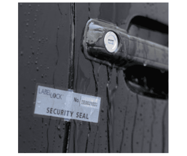 Premium security label Low Residue 1000 pieces