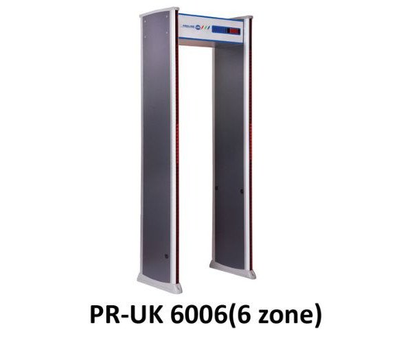 Proline PR-UK6006 6 zone Walk Through Metal Detector