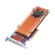 QNAP QM2-4P-384 PCIe 3.0 x8 Expansion Card with 4 x M.2 2280 PCIe 3.0 x4
