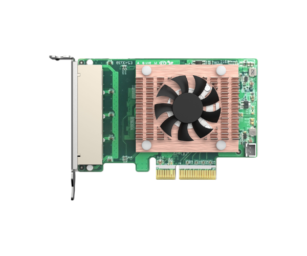 QNAP QXG-2G4T-I225 4 Port 2.5 GbE Network Card - Intel i225-LM Chipset