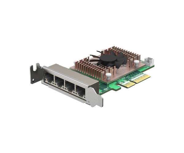 QNAP QXG-2G4T-I225 4 Port 2.5 GbE Network Card - Intel i225-LM Chipset