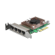 QNAP QXG-2G4T-I225 4 Port 2.5 GbE Network Card - Intel i225-LM Chipset