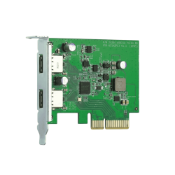 QNAP QXP-10G2U3A USB 3.2 Gen 2 Dual-Port PCIe Expansion Card