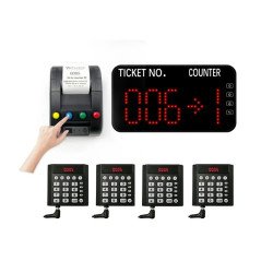 Queue Management Number Display