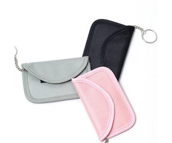 RFID Blocking Phone Pouch for Privacy Protection