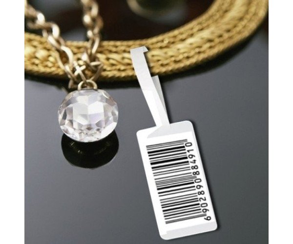 RFID High-Quality White UHF Jewelry Labels