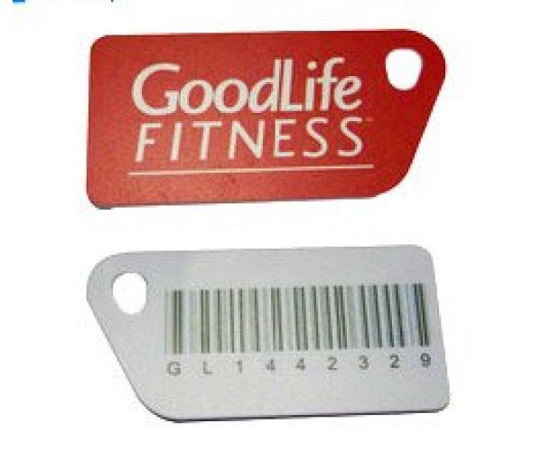 RFID Plastic Key Fob With Number