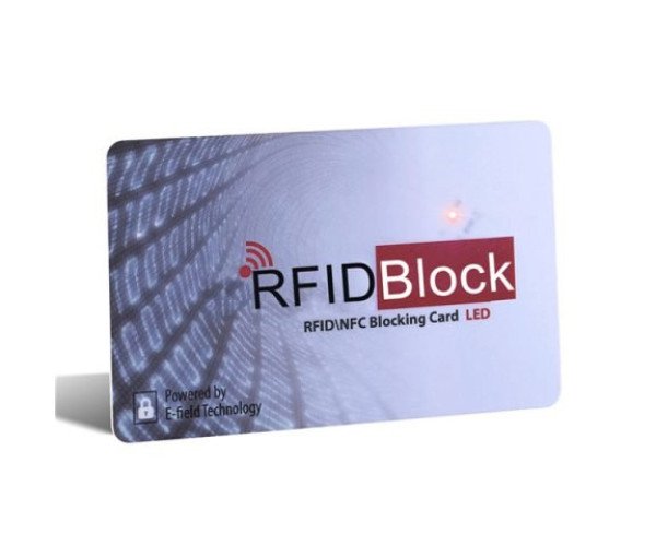 RFID Skimming Protection Blocking Card