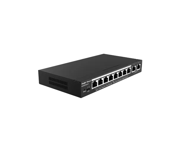 Ruijie RG-ES210GC-LP 10-Port Gigabit Smart POE Switch