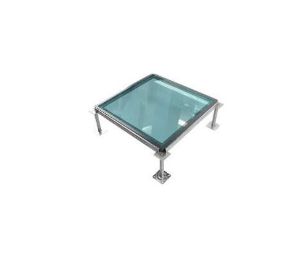 Raised Floor Glass Panel