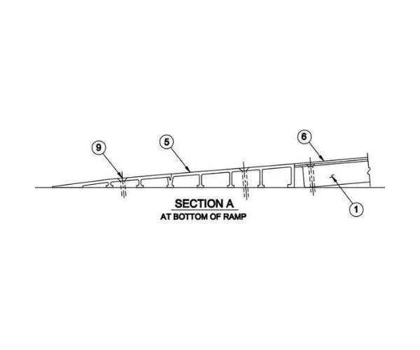 Raised Access Floor Ramp & Step