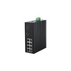 Repotec RP-IPG6208I-2F L2 Managed Industrial PoE Switch