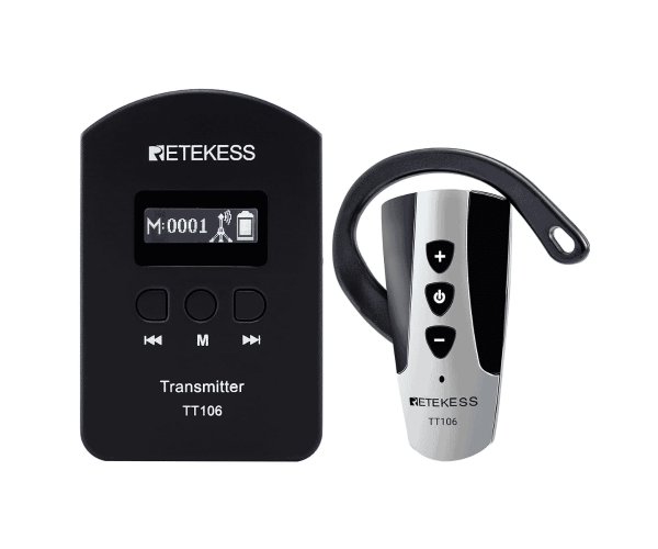 Retekess TT106 Wireless Tour Guide System