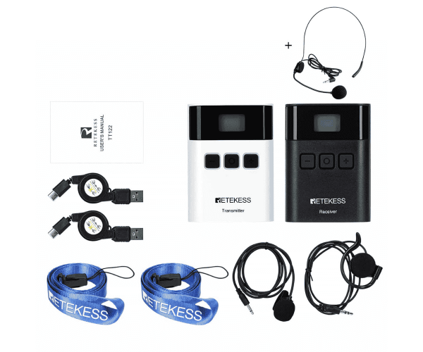Retekess TT122 Wireless Tour Guide System
