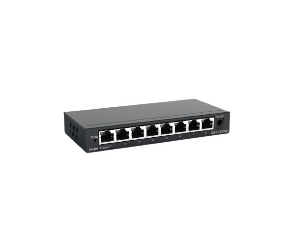 Ruijie RG-ES108GD 8-port Unmanaged Non-PoE Switch