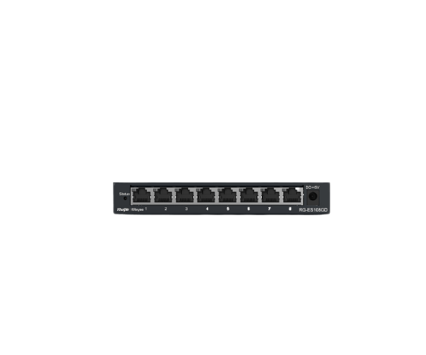 Ruijie RG-ES108GD 8-port Unmanaged Non-PoE Switch