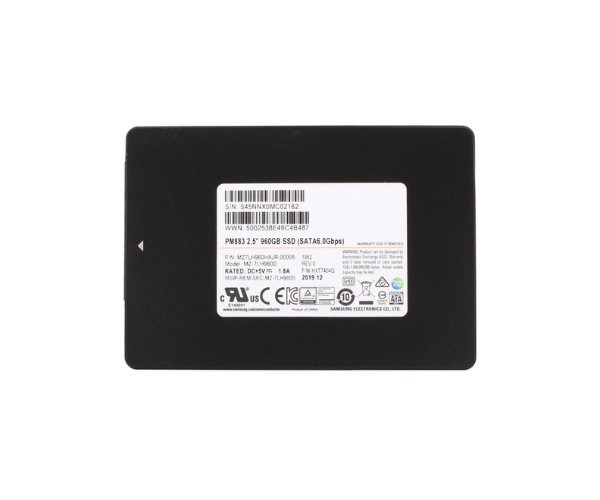 SAMSUNG MZ7LH960HAJR-00005 PM883 960GB 6G SATA SSD