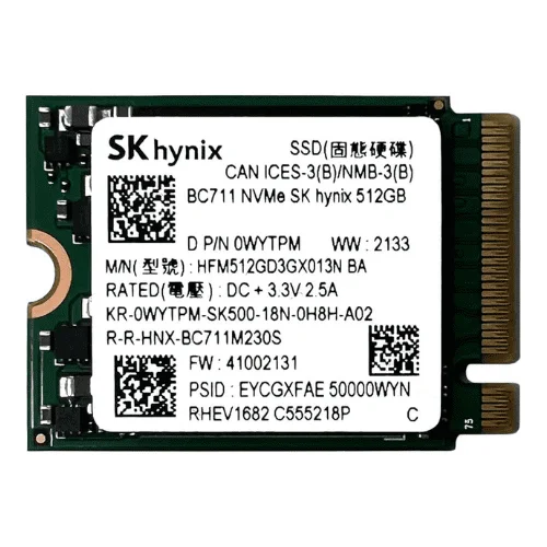 内蔵型SSD Sk hynix BC711 NVMe 1TB M.2 2230 Amazon.com: SK Hynix BC711 128GB PCIe NVMe M.2 2230 Gen 3 x 4 SSD