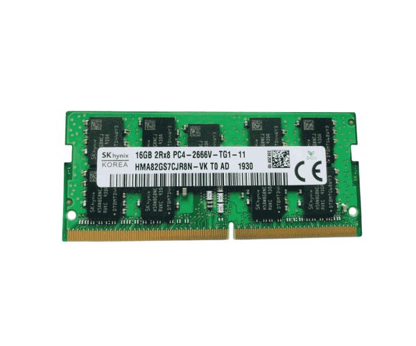 SK Hynix HMA82GS7CJR8N-VK 16GB DDR4-2666MHz ECC SoDimm Dual Rank Memory