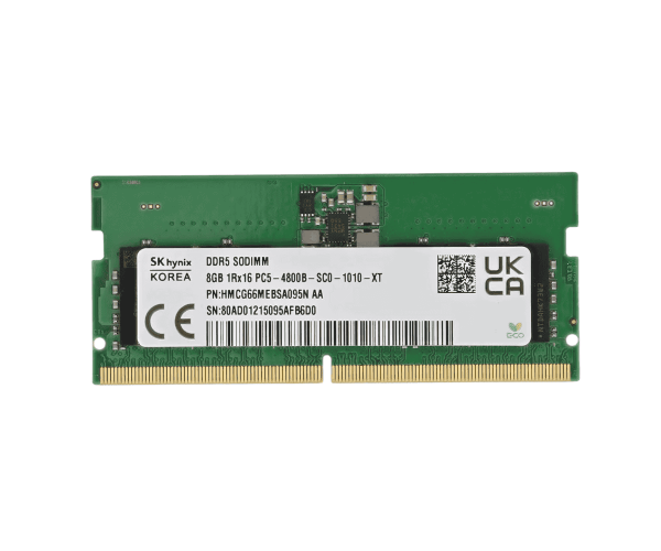 Sk Hynix HMCG66MEBSA095N 8GB PC5-4800B-S SODIMM Non-ECC Memory