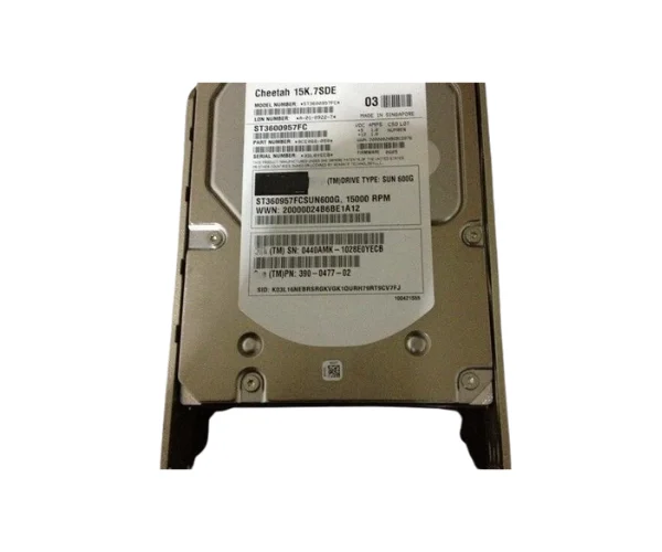 SUN Oracle 600GB 15K FC 3.5 542-0163 390-0484 CSM200 HDD