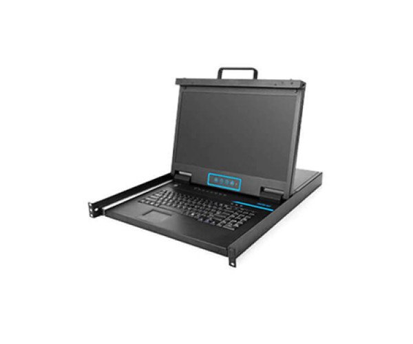 SafeNet SN-KC7816S: 16-Port Full HD KVM Over IP Switch with Integrated 18.5