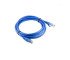 Safenet 1 Meter Cat6 LSZH UTP Patch Cord Blue
