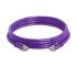 Safenet 1 Meter Cat6 LSZH UTP Patch Cord Purple
