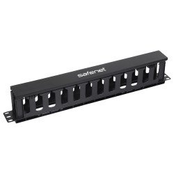 Safenet 1U Horizontal Cable Management Panel (Front Duct)