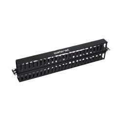 Safenet 1U Horizontal Cable Management Panel (Front & Rear Duct)